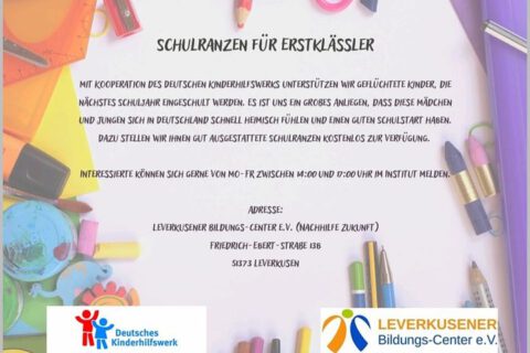 Schulranzen für Erstklässeler